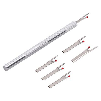 Sewing Seam Cutter Metal Seam Ripper Set with 5Pcs Replaceme