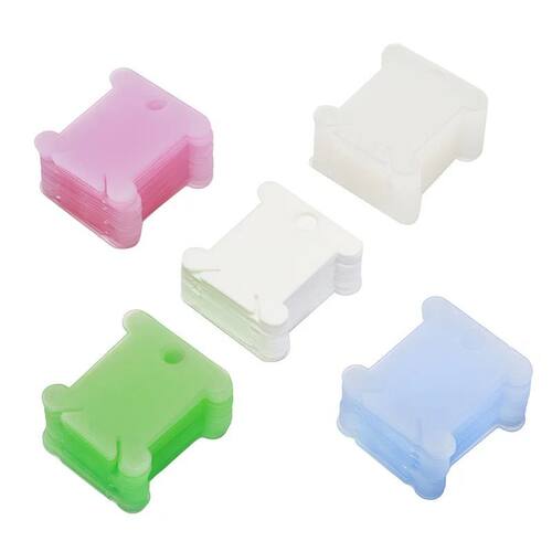 Plastic Rolling Thread Board Cross Stitch Storage Holder Sew