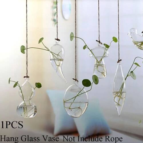Creative Hanging Ball Glass Flower Glass Vase Hydroponics Pl