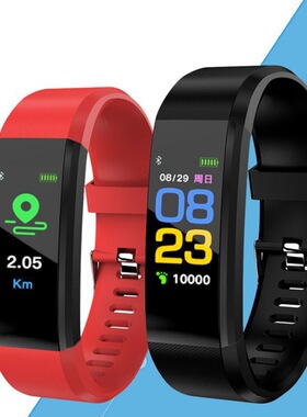 115plus Color Screen Smart Bracelet Sports Waterproof Pedome
