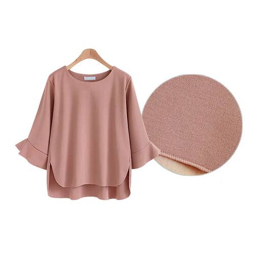 High Quality Chiffon Blouse Shirt Women Summer Soft Ladies C