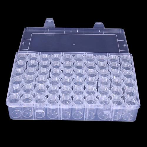 24/30/60 Bottles 5D Diamond Painting Tools Storage Box Diamo