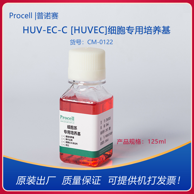 Procell普诺赛HUV-EC-C [HUVEC]细胞专用培养基CM-0122完全培养基