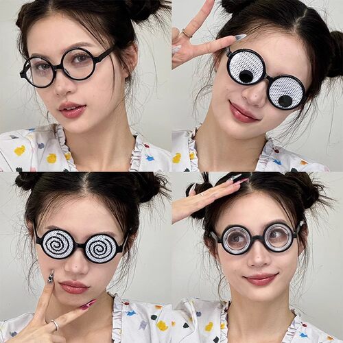搞怪沙雕生日派对眼镜墨镜拍照女