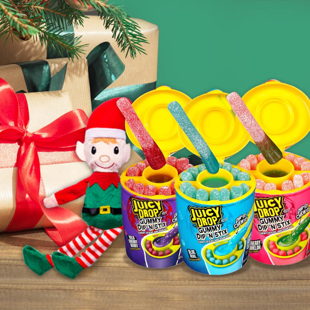 美国进口酸酸酱蘸酱口香糖酸甜软糖儿童零食临清特价