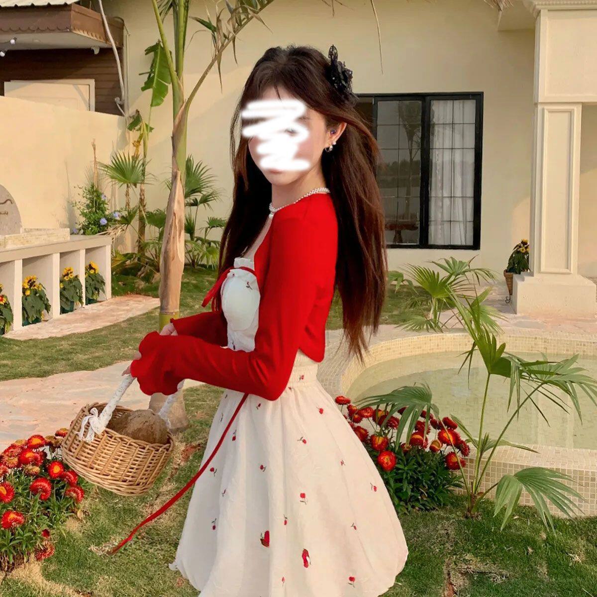 日系甜美少女风超仙减龄