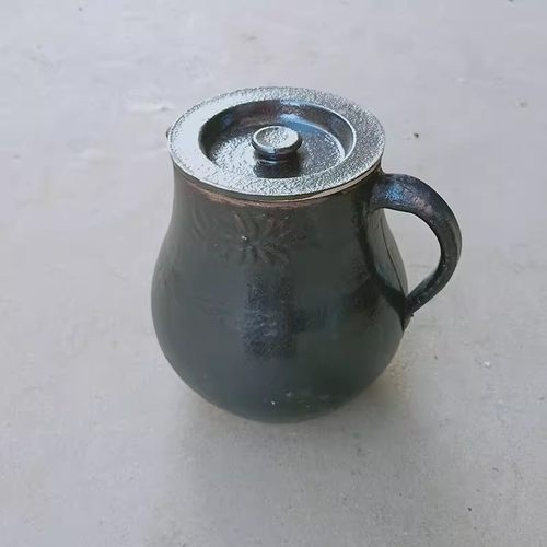 老式药罐炖茶瓦煮黑砂锅