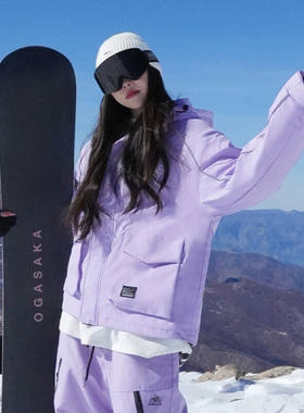 单板双板防风保暖加厚滑雪服冬季