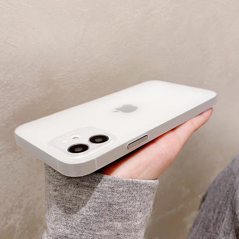 磨砂手机壳防指纹散热透明