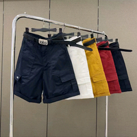 夏季短褲女水洗棉工裝短褲