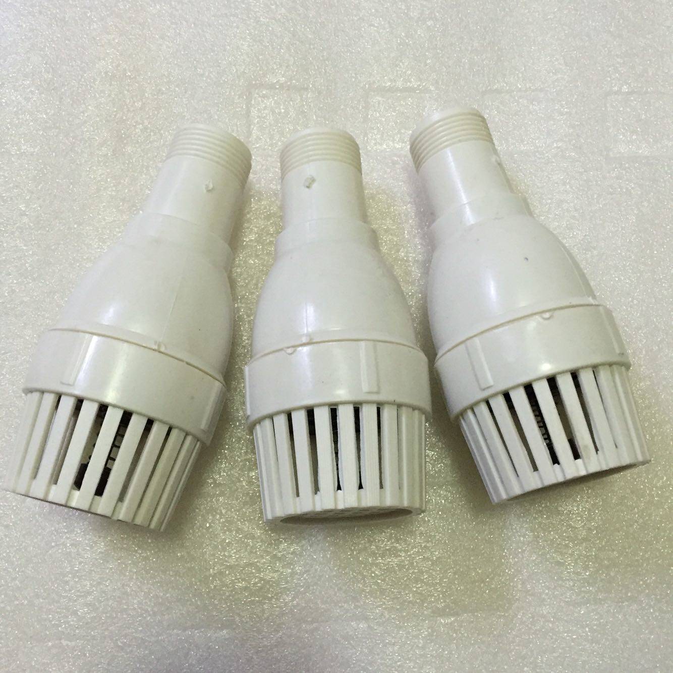 水泵配件塑料软管接头抽水泵底阀止回水阀过滤单向底阀莲蓬头1寸