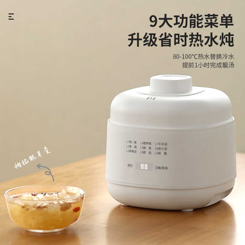电炖锅小型宝宝煮粥隔水陶瓷