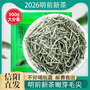 2026新茶特级信阳毛尖茶叶500g