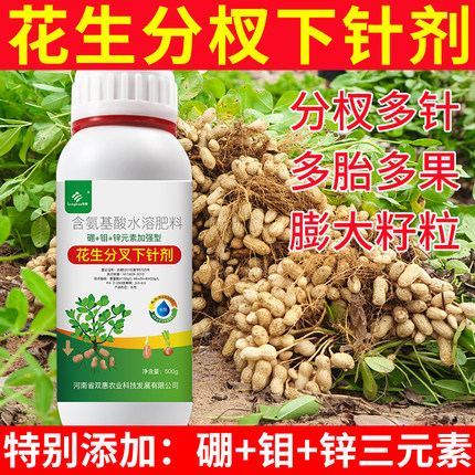 花生膨大粒粒饱高产增产膨壮粒粒宝分叉下针剂彭大叶面肥专用肥