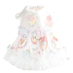 狗狗衣服公主蓬蓬裙泰迪博美猫咪春夏季薄款洛丽塔小型犬宠物衣服