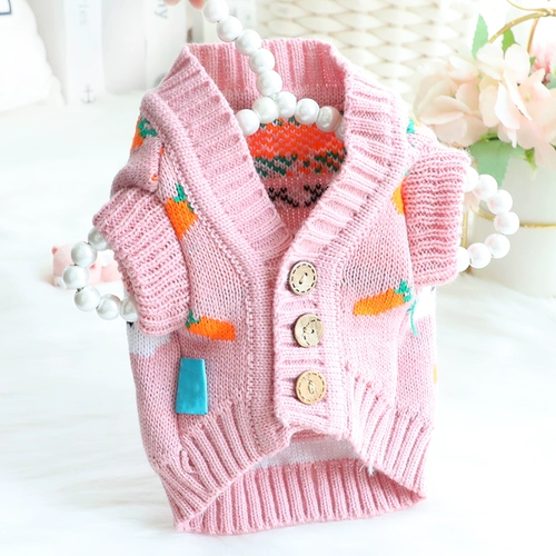 Осенний кролик для принцессы, свитер, милый кардиган, кот, домашний питомец