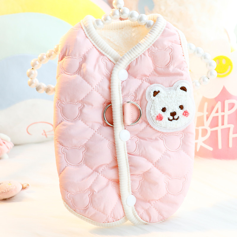 狗狗衣服秋冬装厚款猫咪公主绗绣可爱背心牵引小型犬泰迪宠物6278,宠物/宠物食品及用品,狗宠物服装/雨衣,淘宝优惠券,粉丝福利购,淘宝优惠卷