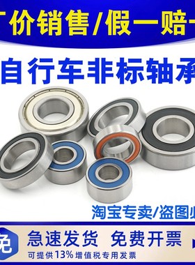 特种自行车 电机轴承 16100ZZ LR6000 16100-2RS 尺寸 10*28*8 mm