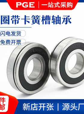 带卡簧槽轴承50204N 6200N 6201N 6202N 6203N 6204N ZZNR 2RSNR