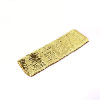 European and American fashion Korean-style dance party outfit paired with a 7.5cm sequined waistband and a stretchable belt without buttons thumbnail 2