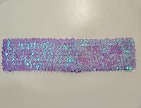 European and American fashion Korean-style dance party outfit paired with a 7.5cm sequined waistband and a stretchable belt without buttons thumbnail 7