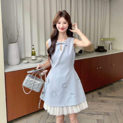 夏miu系千金风收腰订婚礼服裙