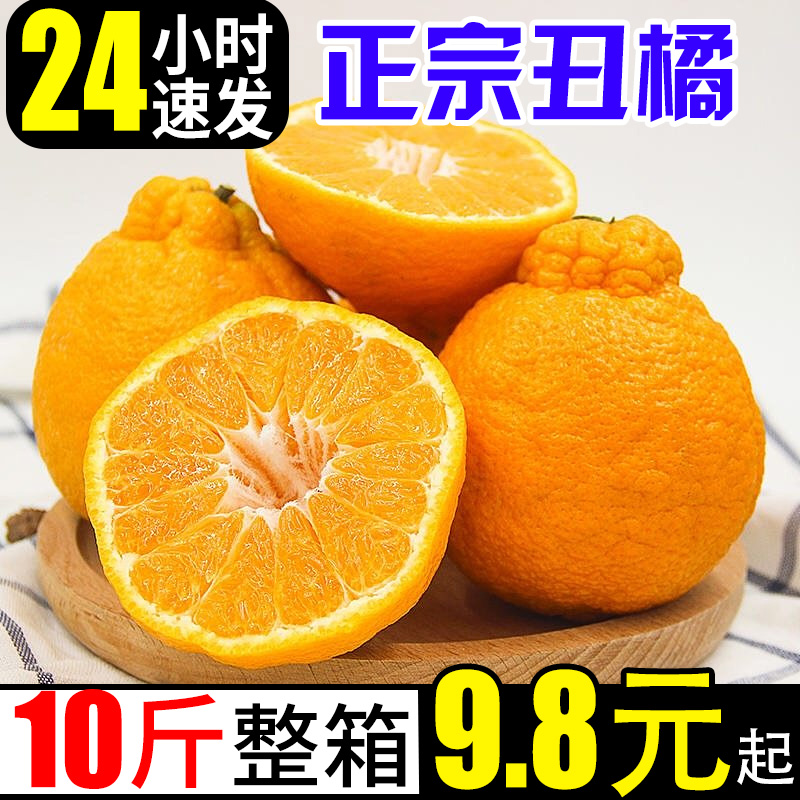 不知火丑橘新鲜橘子10斤蜜橘当季桔子丑八怪时令应季水果整箱柑橘