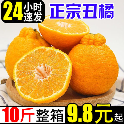 不知火丑橘新鲜橘子10斤蜜橘当季桔子丑八怪时令应季水果整箱柑橘