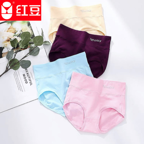 Hodo/红豆女士高腰三角内裤
