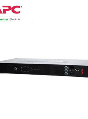 施耐德 AP4422 机架式双路电源ATS PDU 1U 标机电源切换分配器