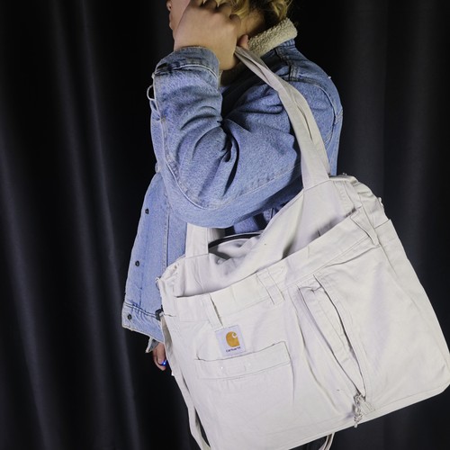 卡哈特carhartt斜挎包健身包主线裤子改制remake工装泰国人工孤品