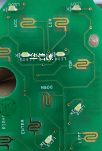 欧司朗LED灯珠 汽车方向盘按键背景灯改装0805陶瓷LED灯 空调面板
