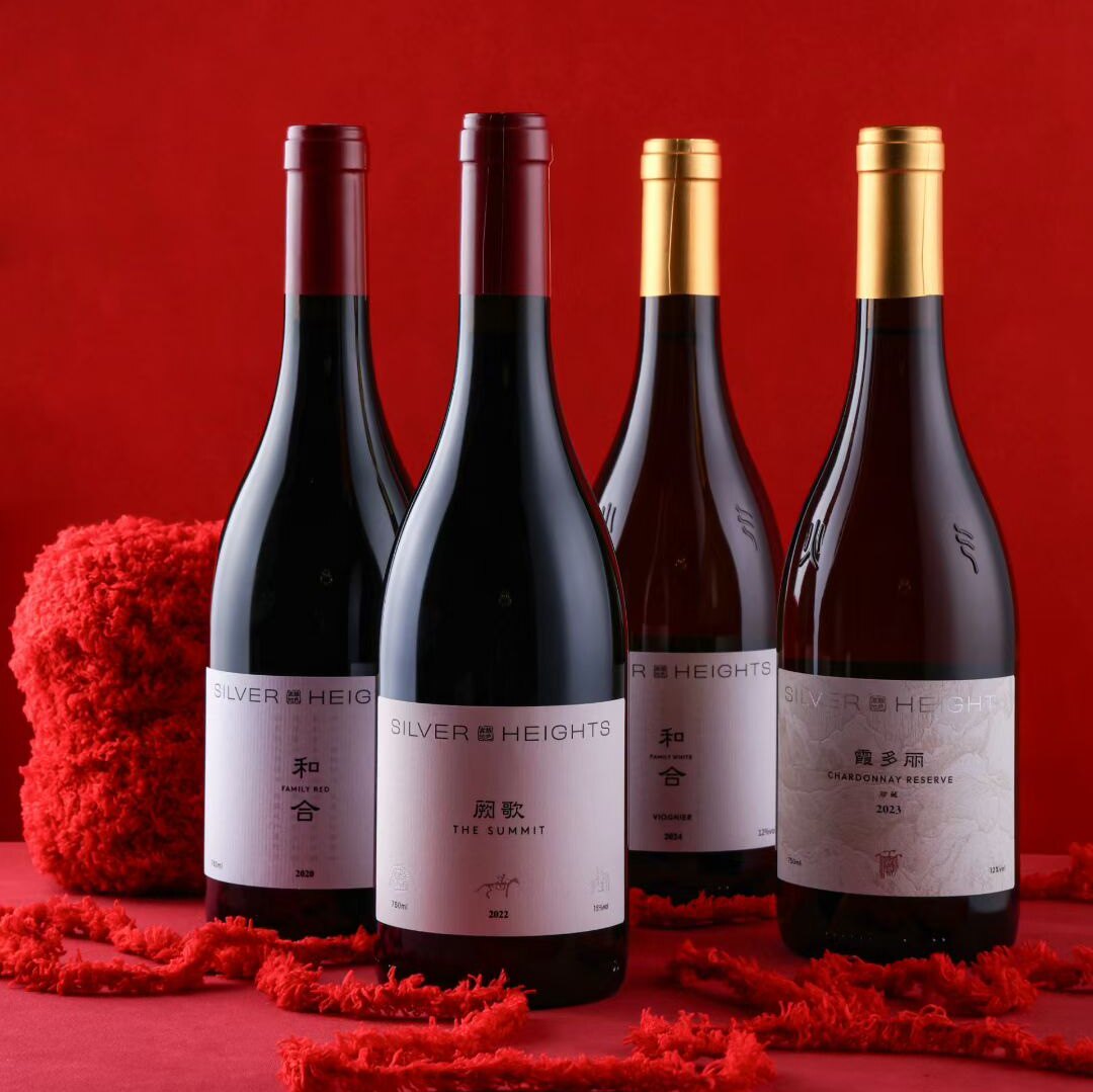 宁夏银色高地阙歌干红霞多丽和合维欧尼干白葡萄酒202*年750ml