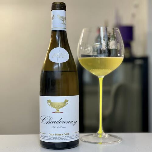 法国勃艮第格罗兄弟大金杯酒庄霞多丽干白葡萄酒202*年份750ml