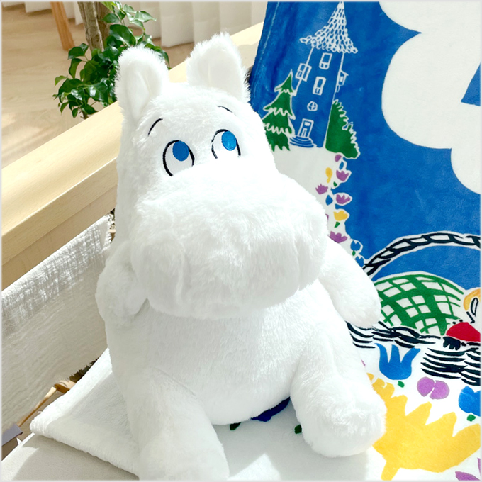 韩国代购进口日本Moomin姆明玩偶/河马公仔/歌妮哥妮毛绒玩具娃娃