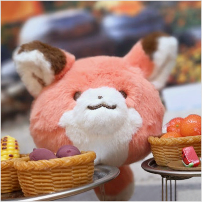 韩国代购进口morong狐狸玩偶包挂件毛绒公仔红狐狸钥匙扣挂饰周边