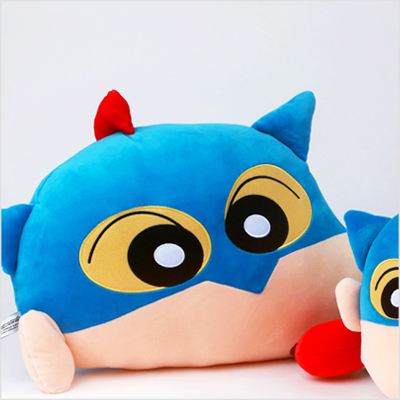 韩国进口蜡笔小新头像抱枕靠枕