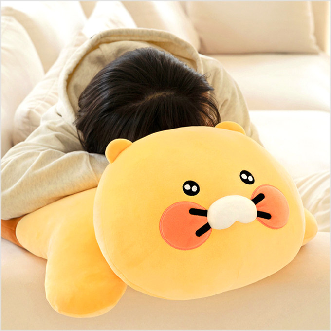 韩国代购KAKAO FRIENDS Choonsik春植趴趴大抱枕靠垫靠枕玩偶公仔