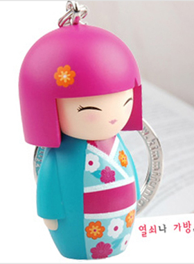 韩国代购Kimmidoll日本和服娃娃kimmi junior钥匙扣钥匙圈/包挂件
