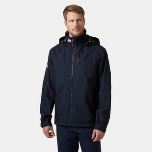HELLY Crew 2.0 户外软壳HH藏青色防水登山服连帽休闲夹克 HANSEN