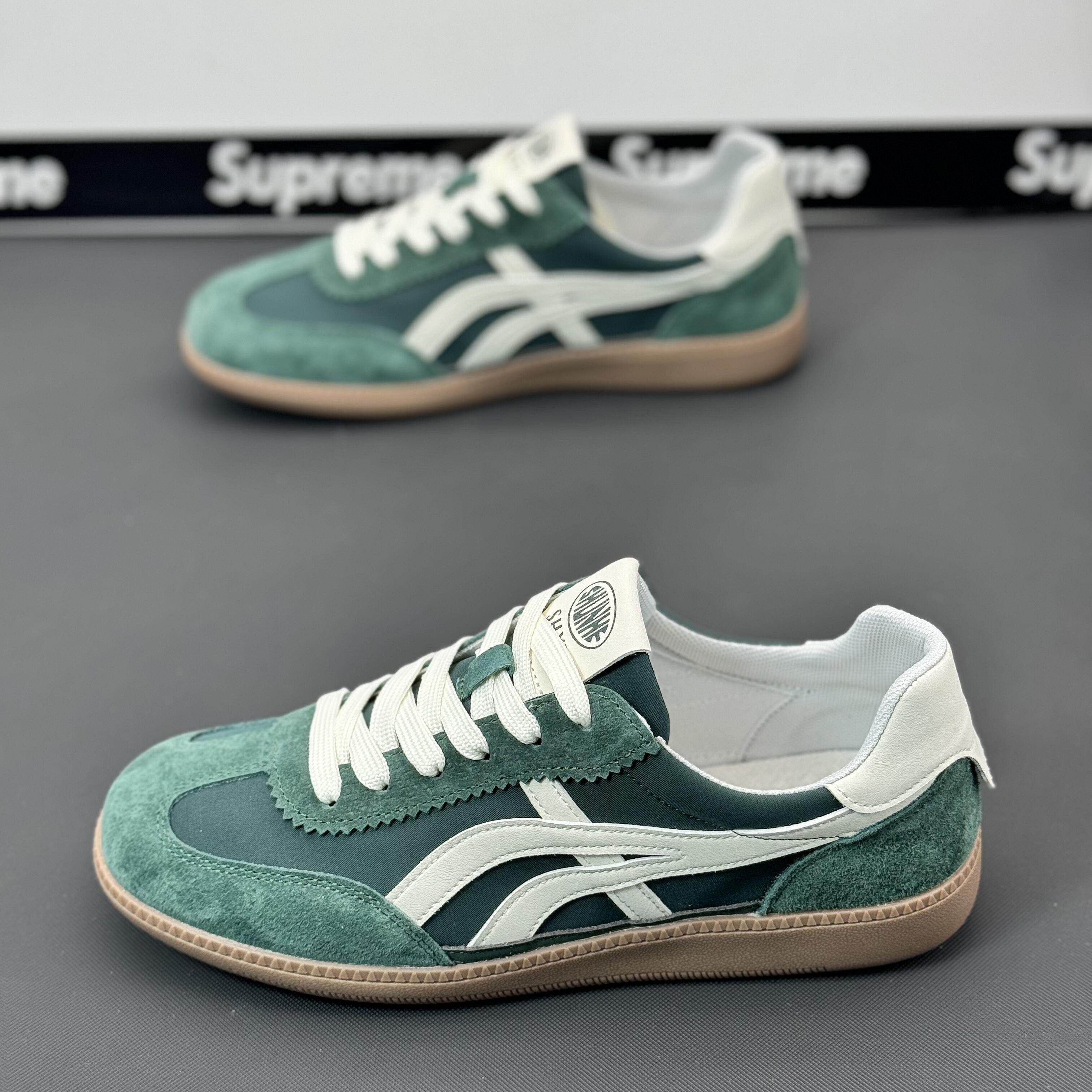 男鞋2025夏款网布透气软底防滑德训阿甘鞋精神小伙休闲运动滑板鞋