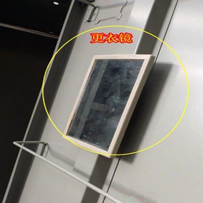 铁柜文件柜配件员工柜化装镜子更衣柜镜子储物柜更衣箱镜子现货