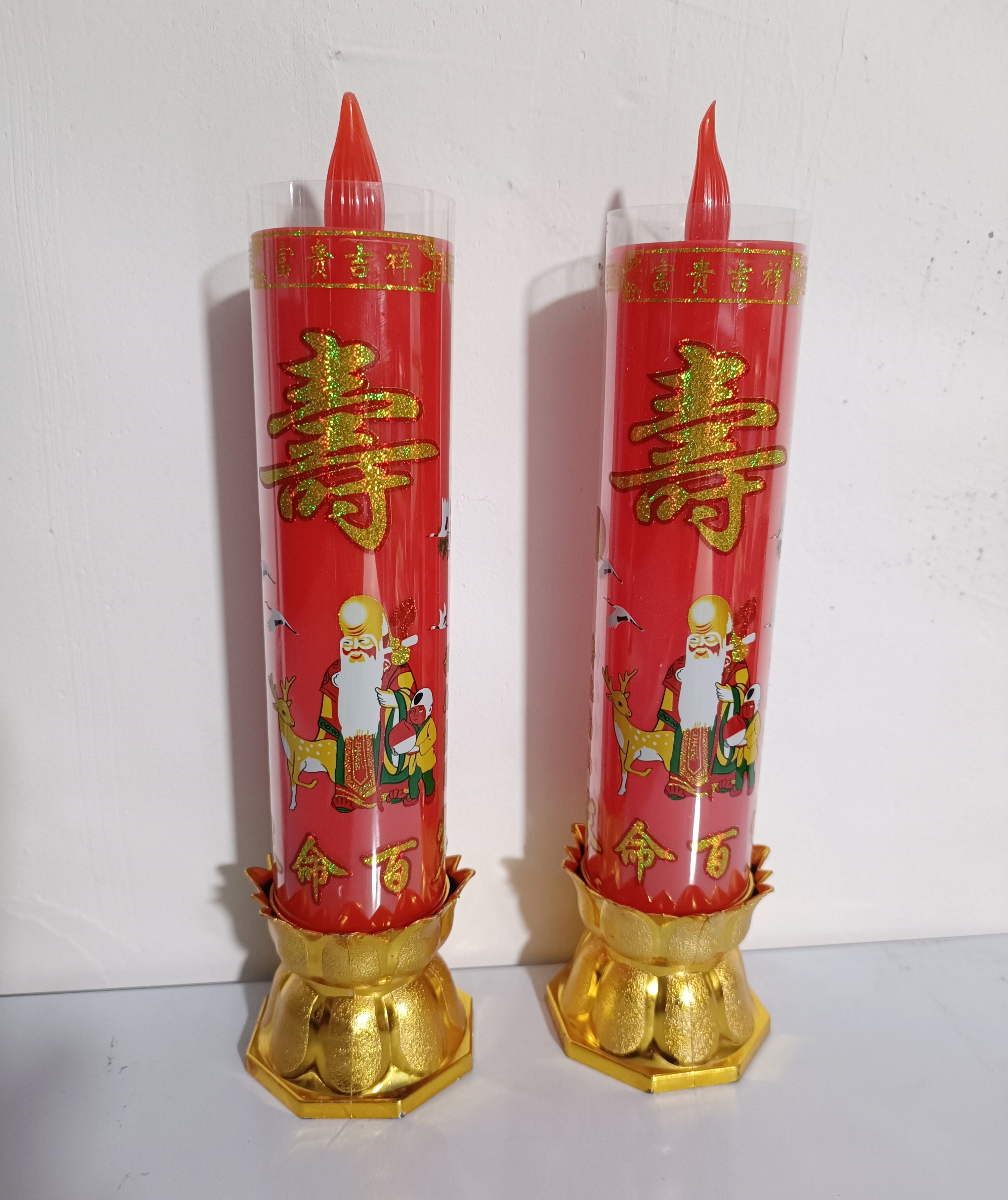 蜡烛电蜡烛无烟做寿生日