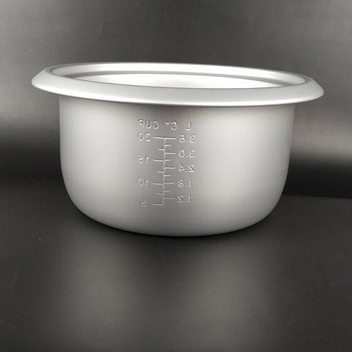 老式电饭锅内胆通用半球纯铝无涂层 白色无漆内胆配件2L-6L适用