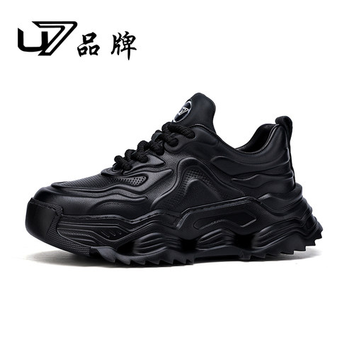 u7休闲老爹鞋头层牛皮运动鞋