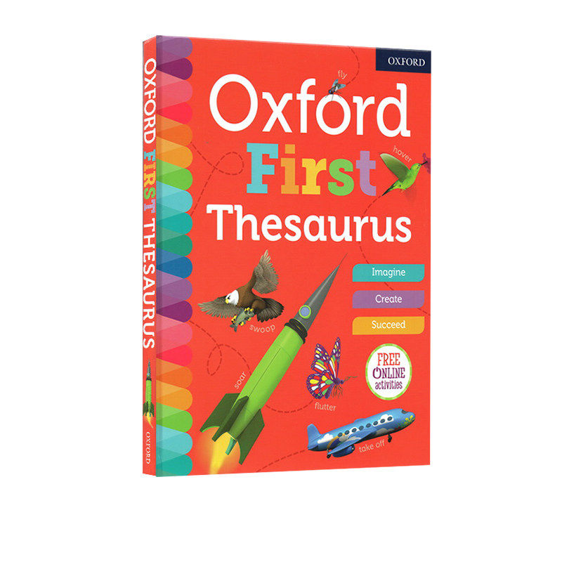 英文原版 Oxford First Thesaurus 牛津初级英语近义词图解字典 学习工具书