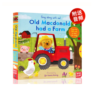 Macdonald 10本进口英文原版 4岁 With Along 170元 Sing Me和我一起唱Old Farm老迈克唐纳有个农场儿童英语启蒙操作机关书0 Had