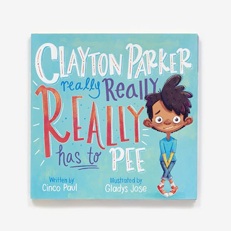进口英文原版 Clayton Parker Really Really Really Has to Pee 真的真的真的真的真的要尿尿 儿童英语阅读绘本 启蒙故事书