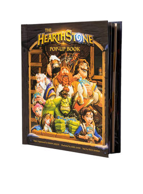 进口英文原版 炉石传说立体书 The Hearthstone Pop-up Book Mike Sass Insight Editions 魔兽世界小说 暴雪娱乐系列游戏周边