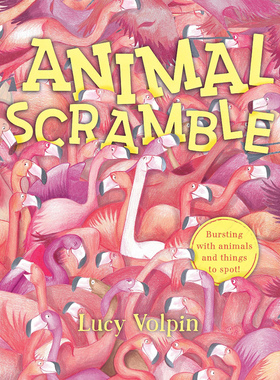 进口英文原版 Animal Scramble 动物攀爬 青少年英语课外阅读 读物